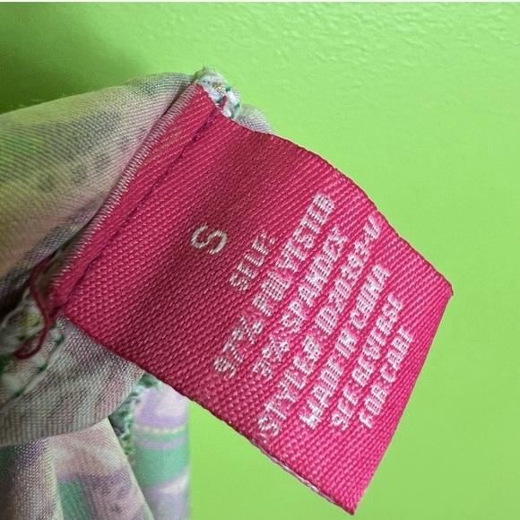 Flying Tomato Floral Maxi Dress Small – Green Pink Boho Resort Style - Picture 6 of 8